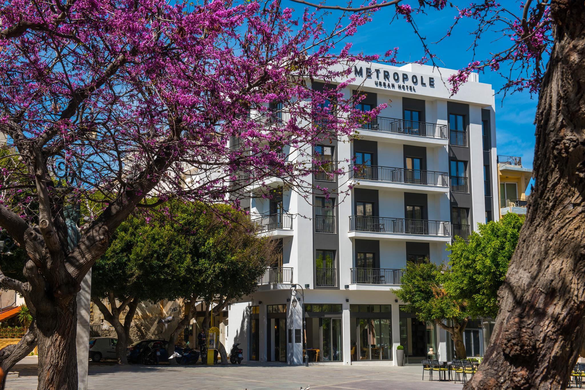 Metropole Urban Hotel Heraclión Exterior foto