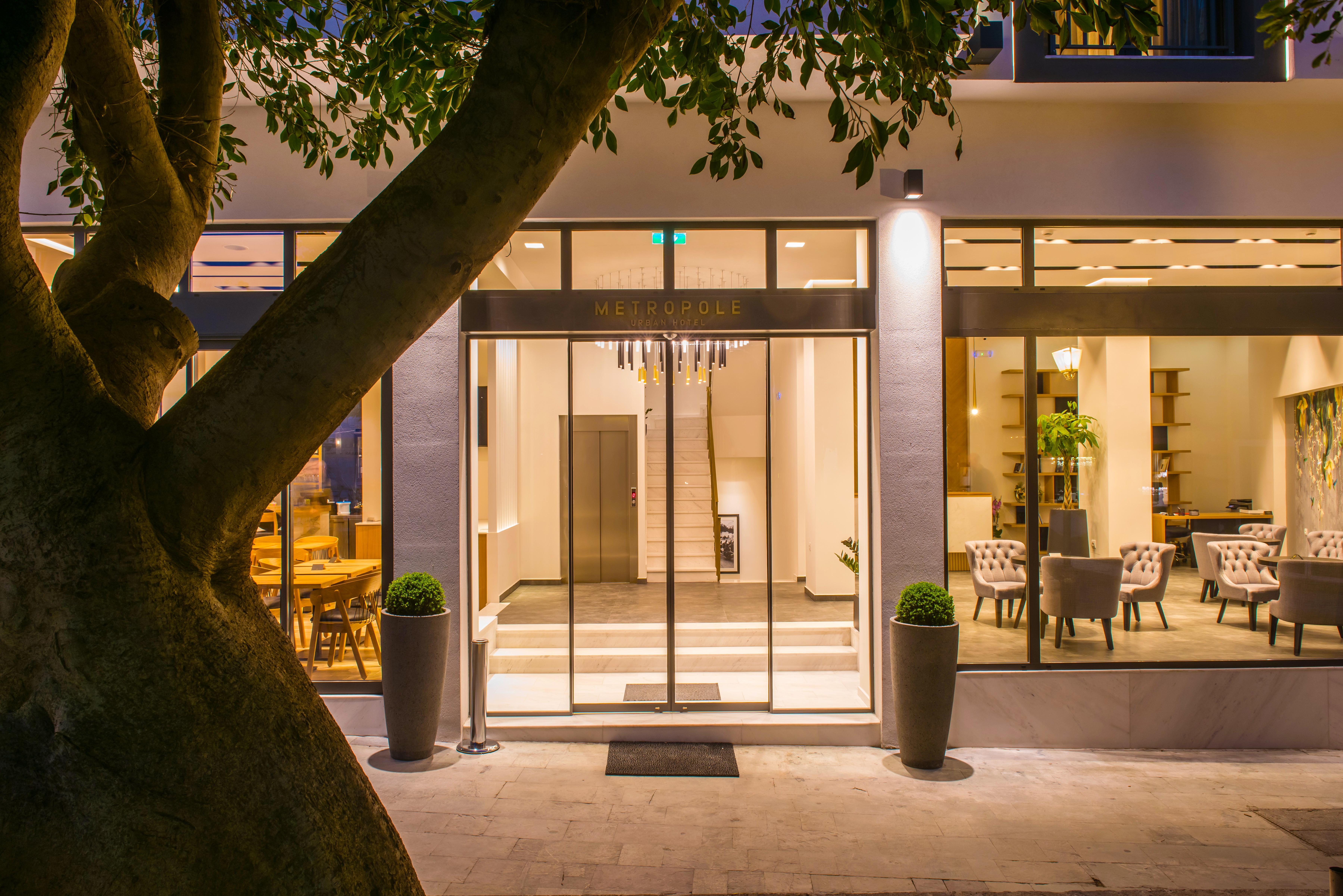 Metropole Urban Hotel Heraclión Exterior foto