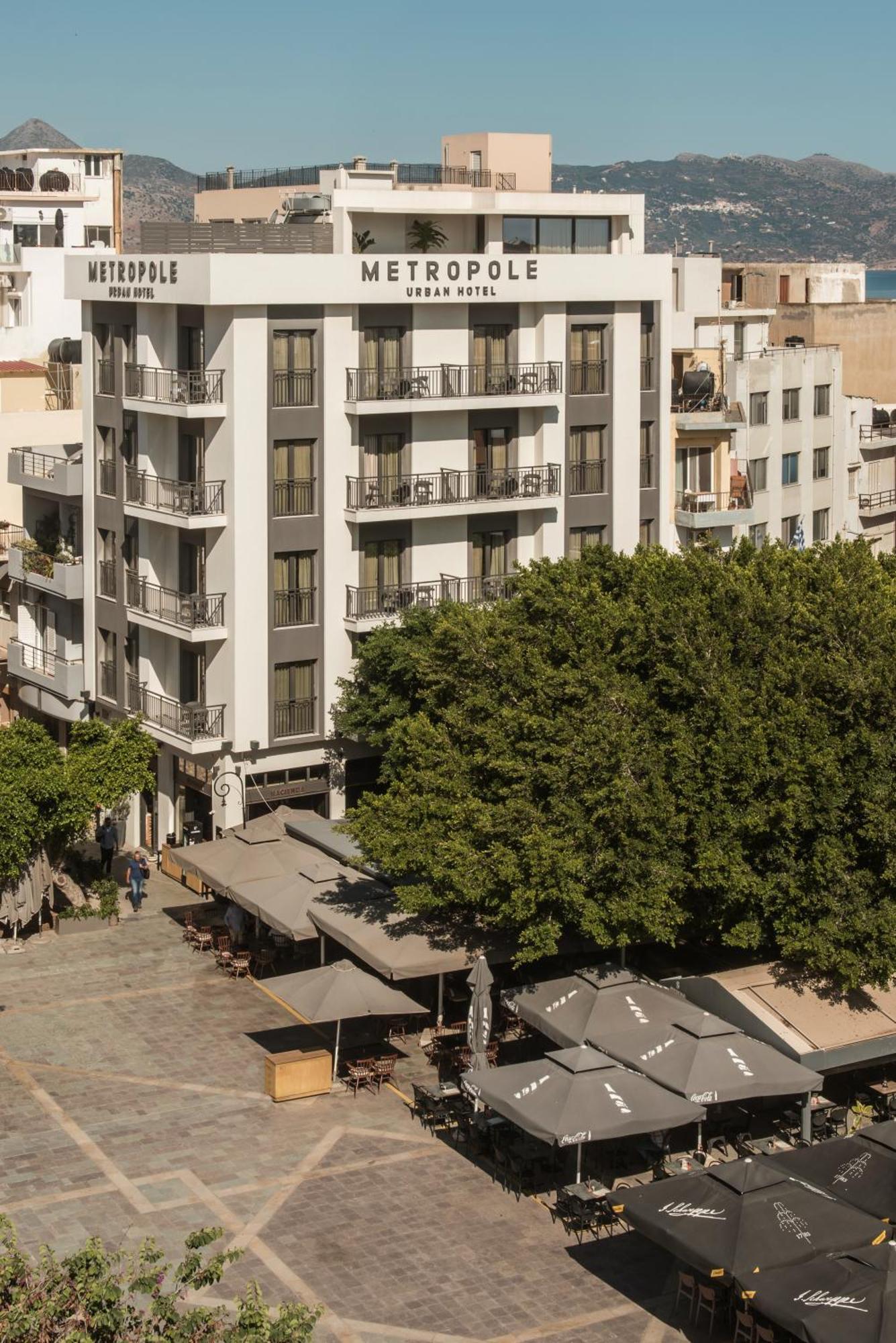 Metropole Urban Hotel Heraclión Exterior foto